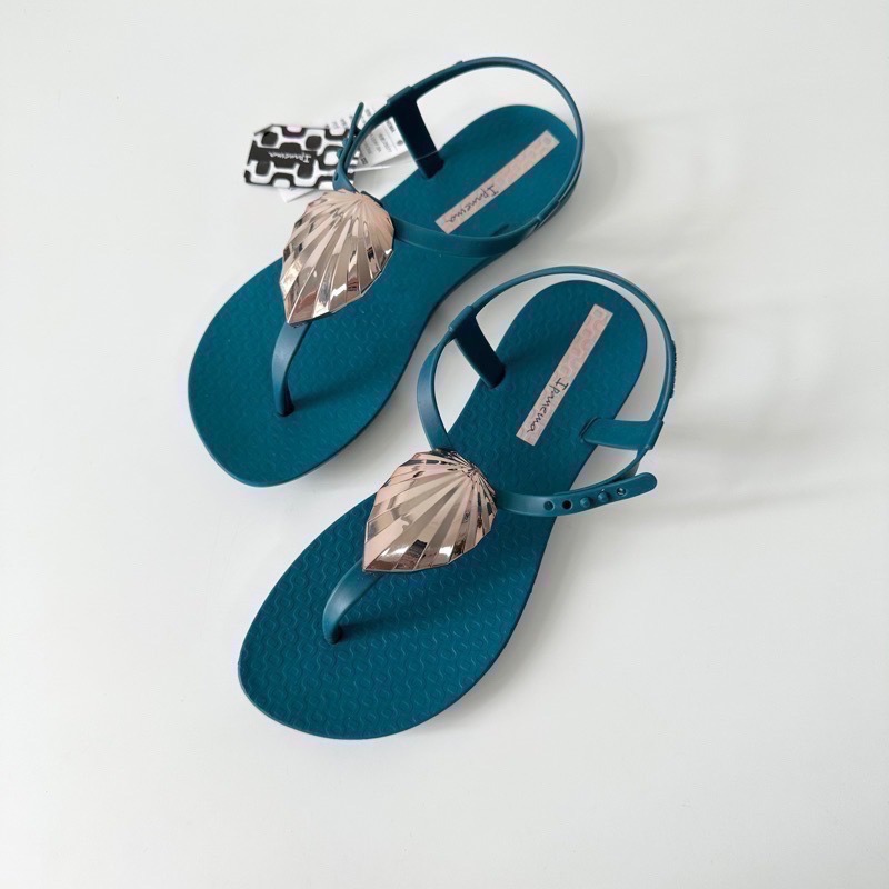 《現貨》IPANEMA LEAF 女生 WOMEN 涼鞋（巴西落葉裝飾 T字 夾腳涼鞋）-細節圖6