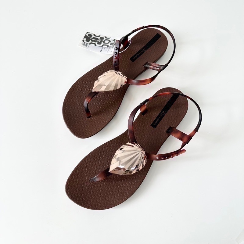 《現貨》IPANEMA LEAF 女生 WOMEN 涼鞋（巴西落葉裝飾 T字 夾腳涼鞋）-細節圖5