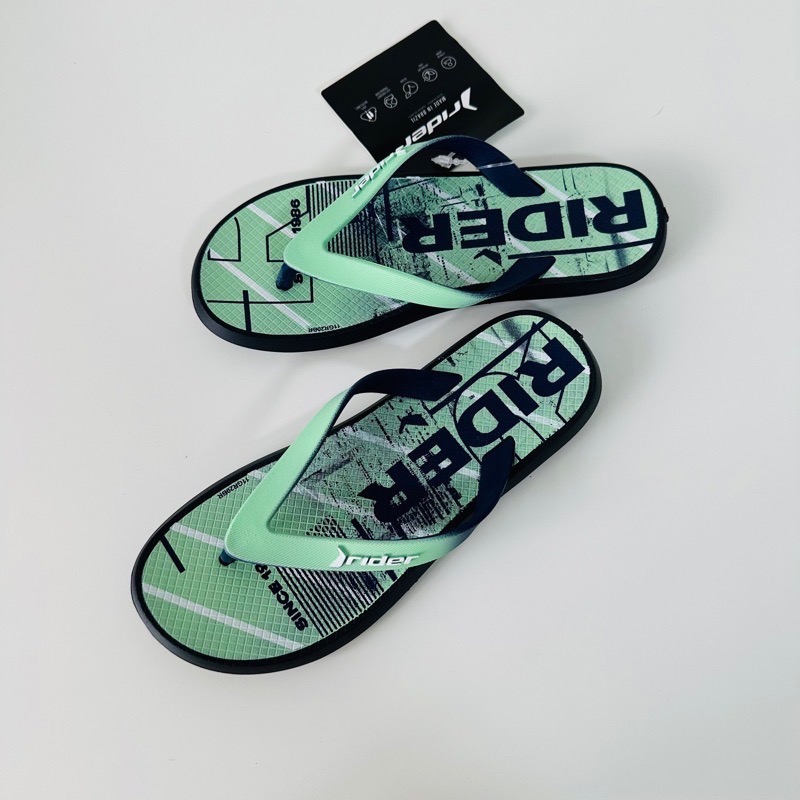 《現貨》RIDER R1 ENERGY &  R1 PLAY INFANATIL 男童（享樂生活 文字印花 夾腳拖鞋）-細節圖4