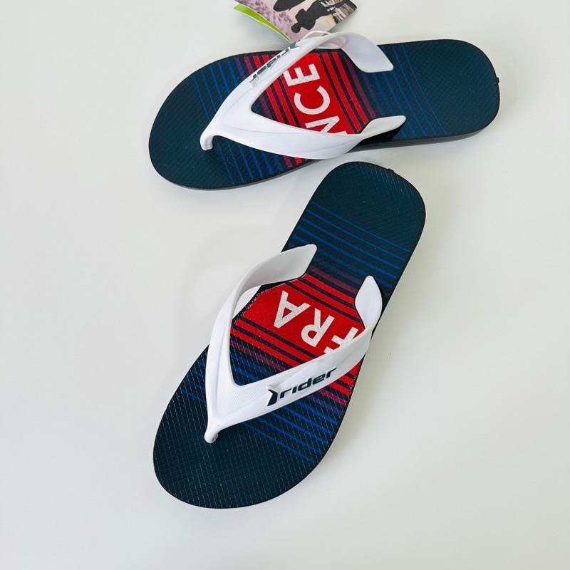 《現貨》RIDER WORLD CUP 男生 巴西尺寸37/38 世界盃 寬版鞋帶 夾腳拖鞋）-細節圖3