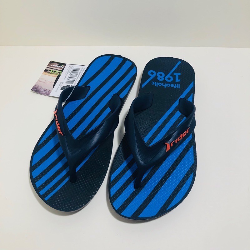 《現貨》RIDER STRIKE GRAPHICS 男生 MEN 拖鞋（巴西個性圖紋 寬版鞋帶 人字夾腳拖鞋）-細節圖7