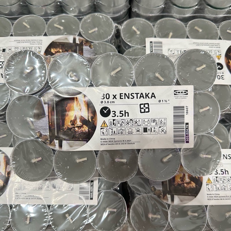 《現貨》【IKEA】芳香小蠟燭 10顆/30顆/60顆入 3.5小時-細節圖3