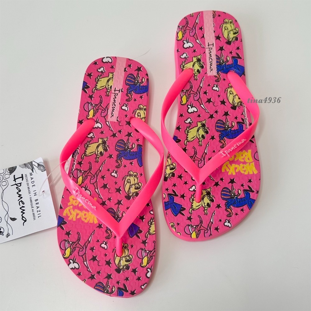 《現貨》IPANEMA ONLY WARNER PLAY 女生 拖鞋（趣味漫畫 海上風情 錨釘印花 人字夾腳拖鞋）-細節圖10