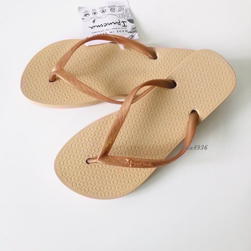 《現貨》IPANEMA CLASSICA TAN FEM 女生 WOMEN（巴西經典 細帶 超軟Q 糖果 夾腳拖鞋）-細節圖9