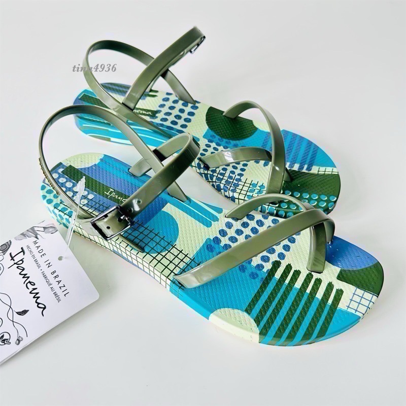 《現貨》IPANEMA FASHION X 女生 WOMEN 涼鞋（交叉 羅馬 X型 抽象 夾腳涼鞋）-細節圖6