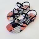 《現貨》IPANEMA FASHION X 女生 WOMEN 涼鞋（交叉 羅馬 X型 抽象 夾腳涼鞋）-規格圖7