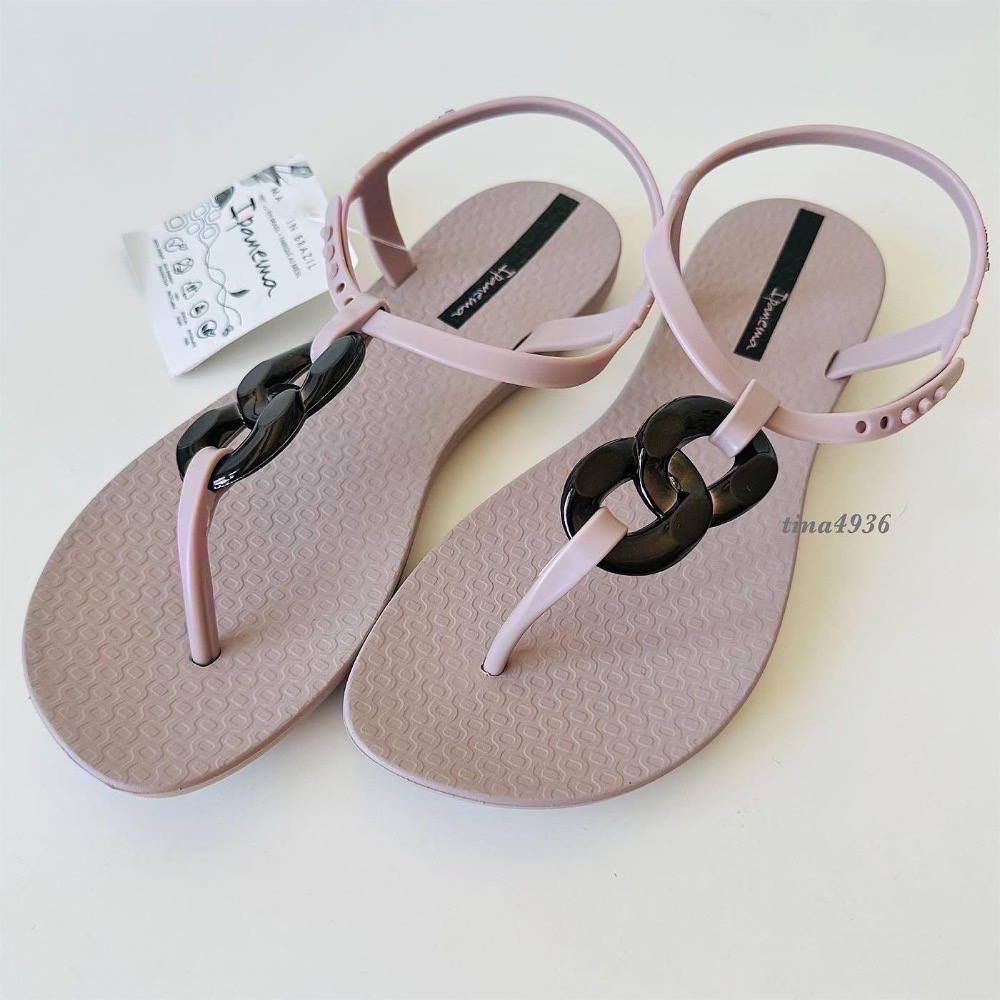 《現貨》IPANEMA CLASS CONNECT FEM 女生 WOMEN 涼鞋（窈窕淑女 雙環扣飾 T字 夾腳涼鞋)-細節圖10