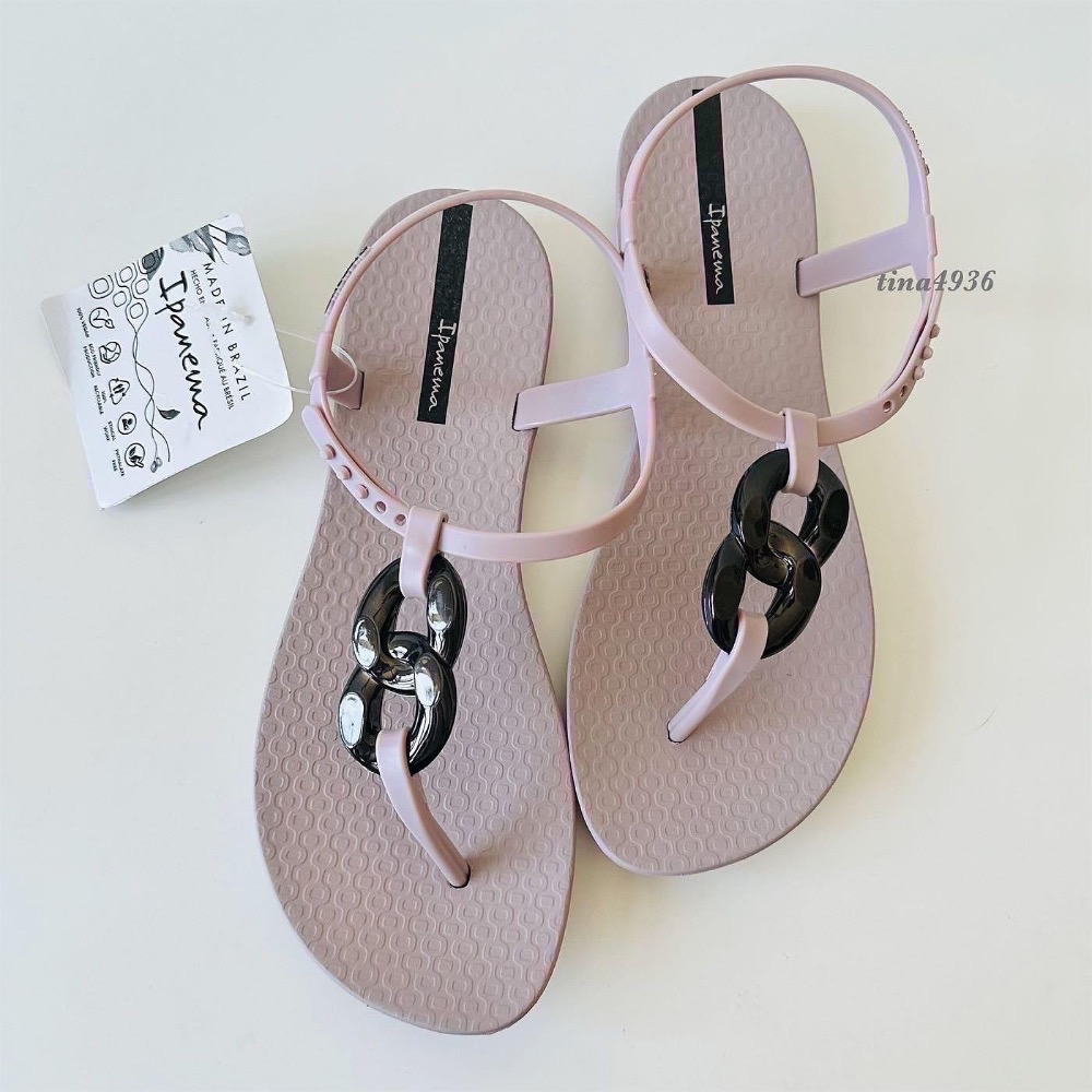 《現貨》IPANEMA CLASS CONNECT FEM 女生 WOMEN 涼鞋（窈窕淑女 雙環扣飾 T字 夾腳涼鞋)-細節圖11