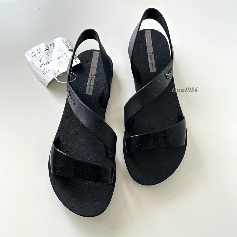 《現貨》IPANEMA VIBE SANDAL 女生 涼鞋（巴西感應系列 晶亮閃光 美背環帶 零著感 一字涼鞋）-細節圖6