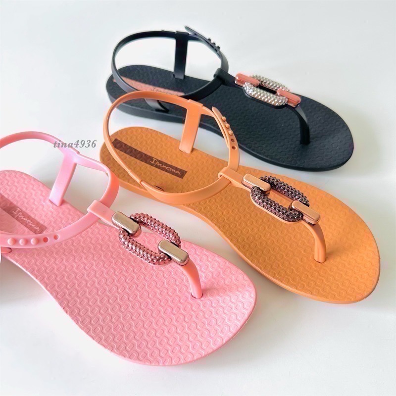 《現貨》IPANEMA CLASS SPARKLE 女生 WOMEN 涼鞋（花火綻放 精緻扣飾 T字 夾腳涼鞋）-細節圖3