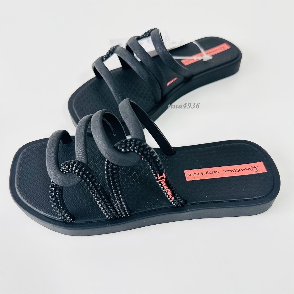 《現貨》IPANEMA SOLAR SLIDE KIDS 女童（方頭 希臘 繞帶設計 一字拖鞋）-細節圖7