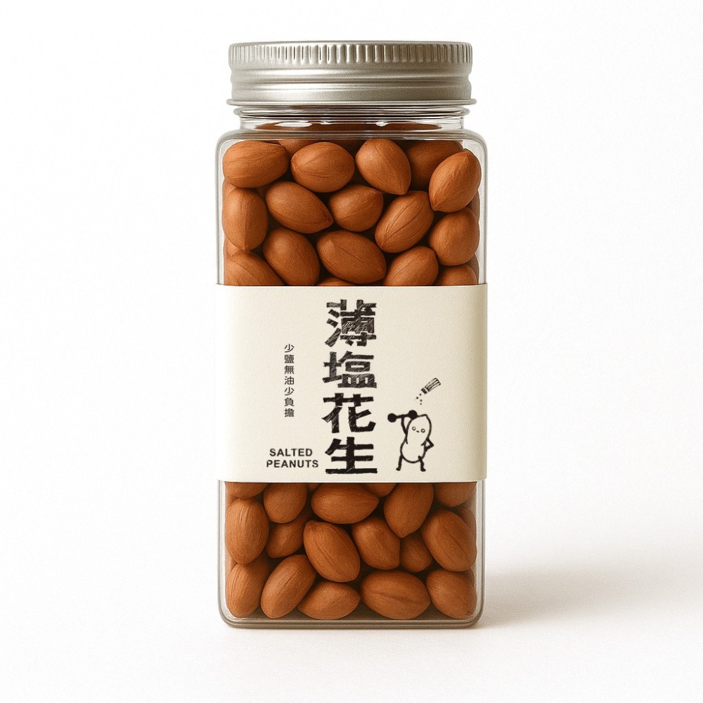 慢烘花生(無鹽/薄鹽/蔥蒜/椒麻)-細節圖2