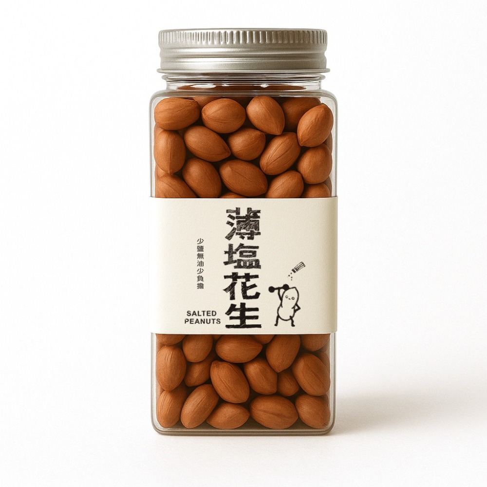 慢烘花生(無鹽/薄鹽/蔥蒜/椒麻)-規格圖4