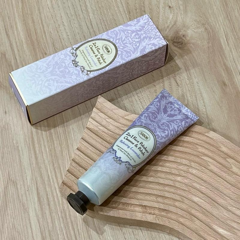 🐻[現貨✨臉部清潔🧽] SABON 二合一臉部純淨磨砂膏 臉部磨砂膏 60ml 200ml 薰衣草 薄荷 臉部去角質-細節圖5