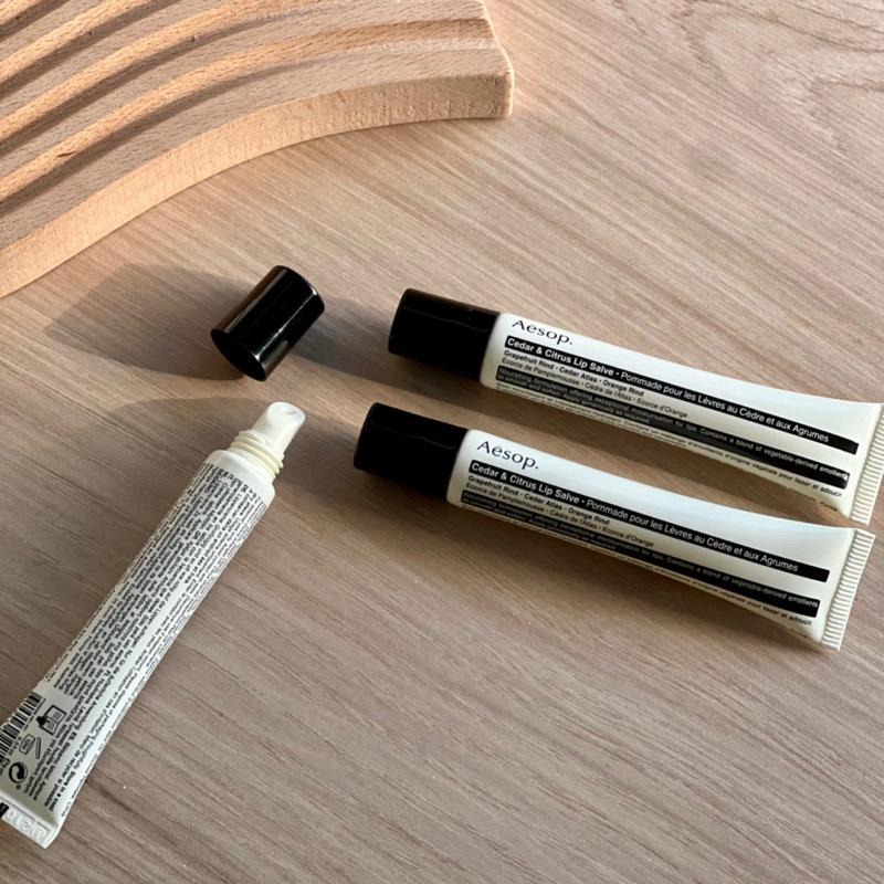 🐻[現貨👄] Aesop 護唇膏 9ml 雪松橙香護唇膏 Lip Salve 護唇霜 護脣膏-細節圖5