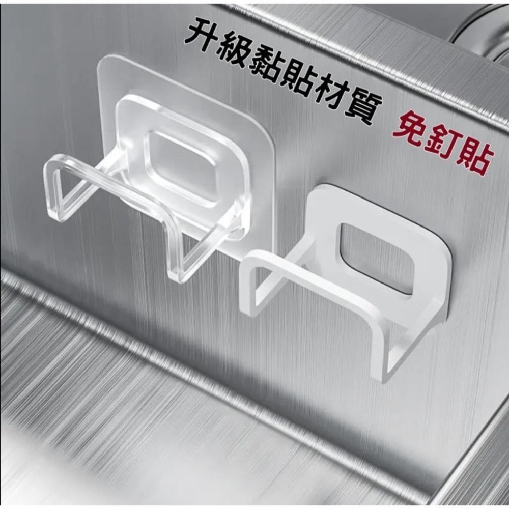 『利好』台灣現貨 菜瓜布架 廚房瀝水架 鍋蓋收納架 廚房掛鉤 廚房掛勾 海綿收納架 海綿架 掛勾 水槽瀝水架 瀝水架-細節圖5