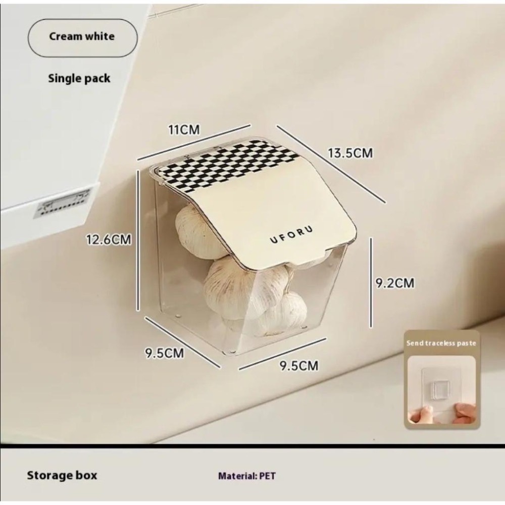 『利好』快速出貨 現貨 免釘壁掛收納盒 文具收納盒 茶包收納盒 髮飾收納盒 小物收納盒 桌上收納 衛浴收納-細節圖3