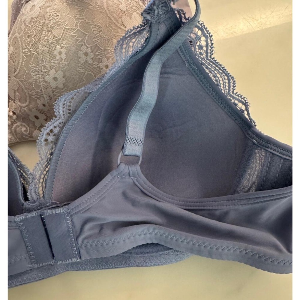 『利好』快速出貨 B罩杯 無鋼圈內衣➡️包覆集中 服貼舒適👍微墊0.5公分❤️雙排扣#5941-細節圖3