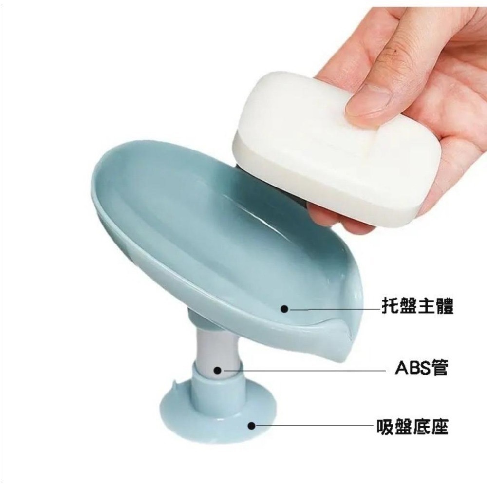 『利好』快速出貨 台灣現貨 肥皂盒 香皂置物架 吸盤壁掛式 瀝水盒 收納神器 防潮 免打孔 通風-細節圖7