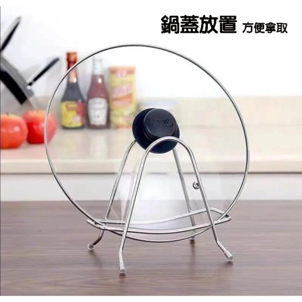 『利好』快速出貨 台灣現貨 不鏽鋼砧板架 砧板架 鍋蓋架 不銹鋼菜板架 切菜板架 菜墩刀架 刀板架 砧板收納架 切菜板架-細節圖6