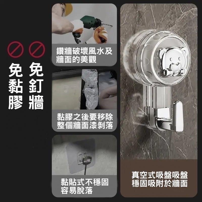 『利好』快速出貨台灣現貨！輕奢華吸盤掛鉤 超強吸力 免打孔 無痕 浴室收納 浴巾勾 毛巾勾 衣物勾 時尚掛勾 居家掛勾-細節圖4