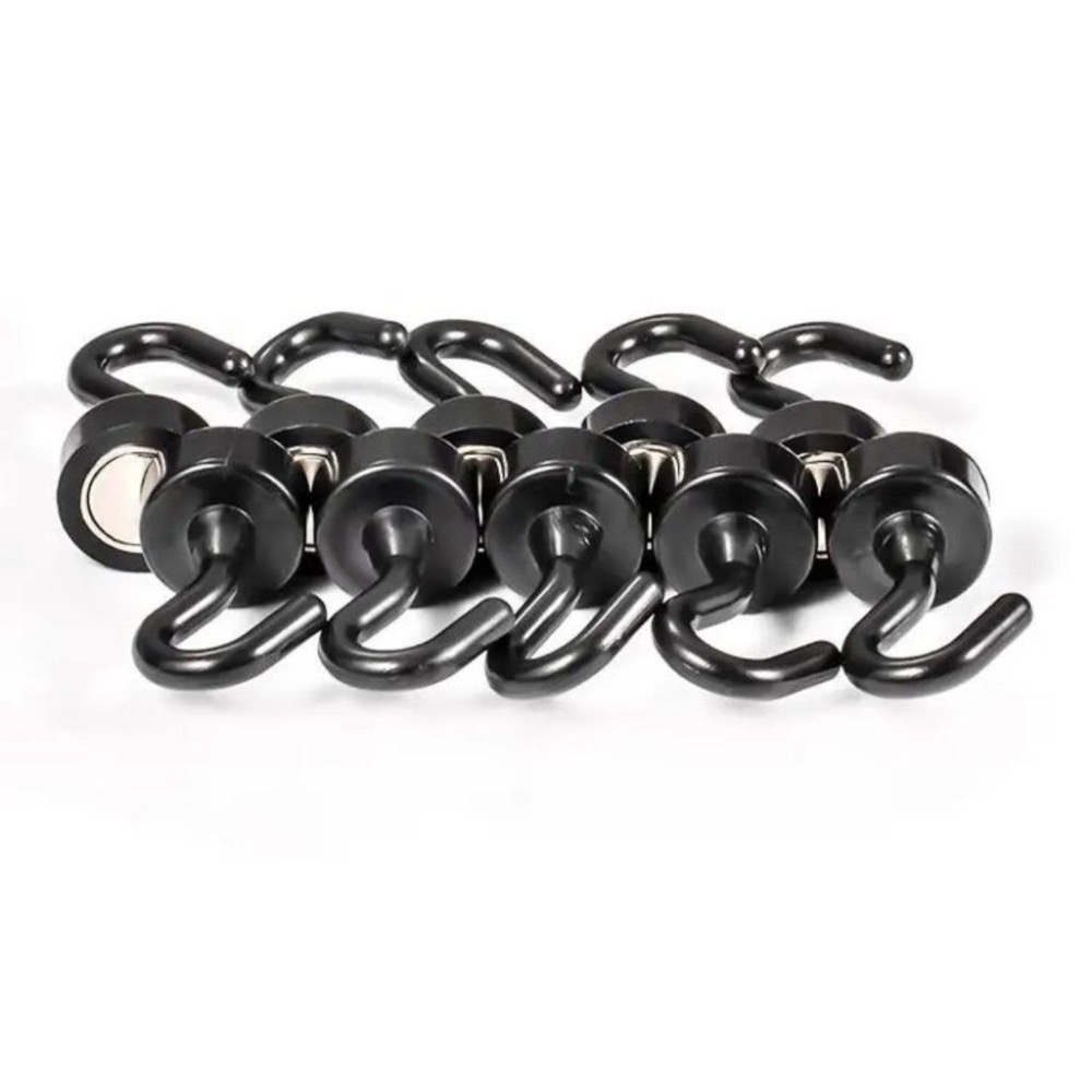 『利好』快速出貨 台灣現貨 塑料磁鐵掛勾 磁吸掛勾 不需打孔 不需黏貼 吸力超強 耐重量高-細節圖4