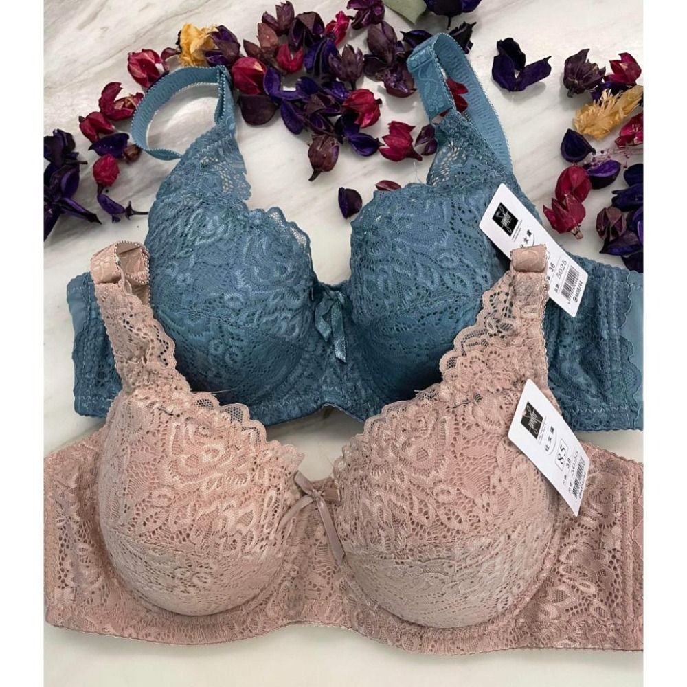 『利好』快速出貨 C罩杯 無墊內衣👉薄款透氣 全罩杯服貼不壓胸❤️素色好穿搭👍#5025-細節圖3