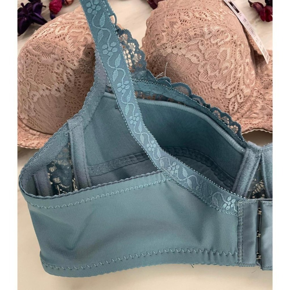 『利好』快速出貨 C罩杯 無墊內衣👉薄款透氣 全罩杯服貼不壓胸❤️素色好穿搭👍#5025-細節圖5