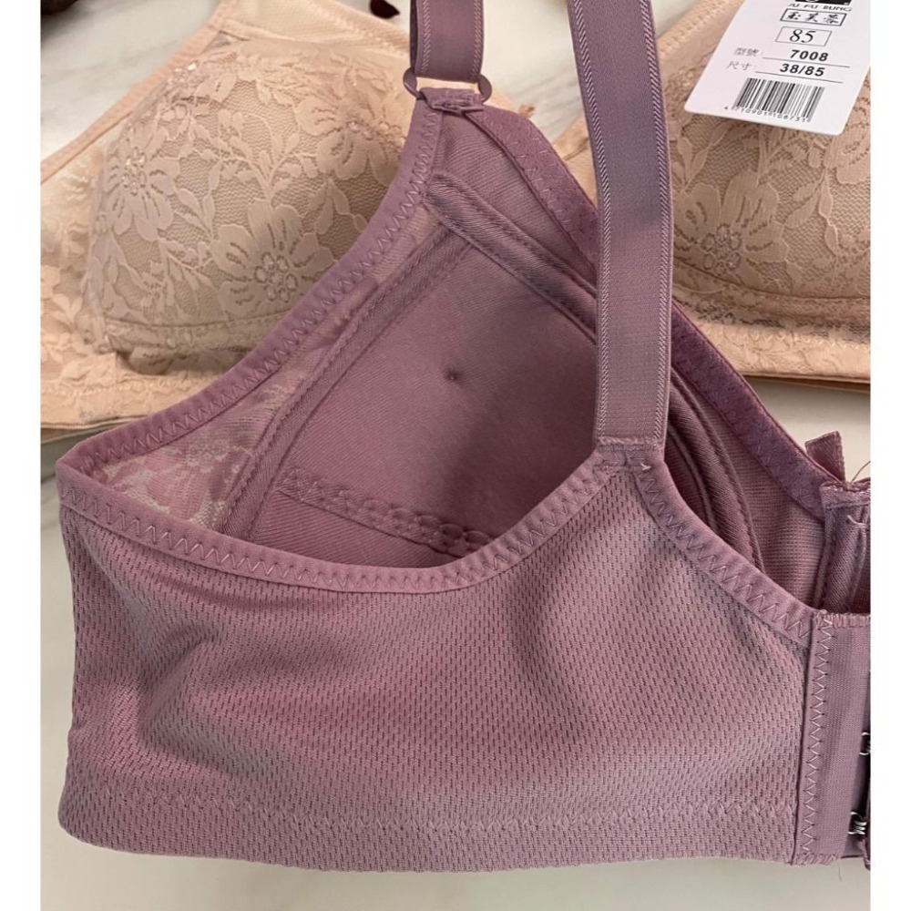 『利好』快速出貨 C罩杯 無鋼圈 無墊款 媽媽款內衣 透氣背料 不易鬆弛 加大尺碼到46號👍#7008-細節圖2