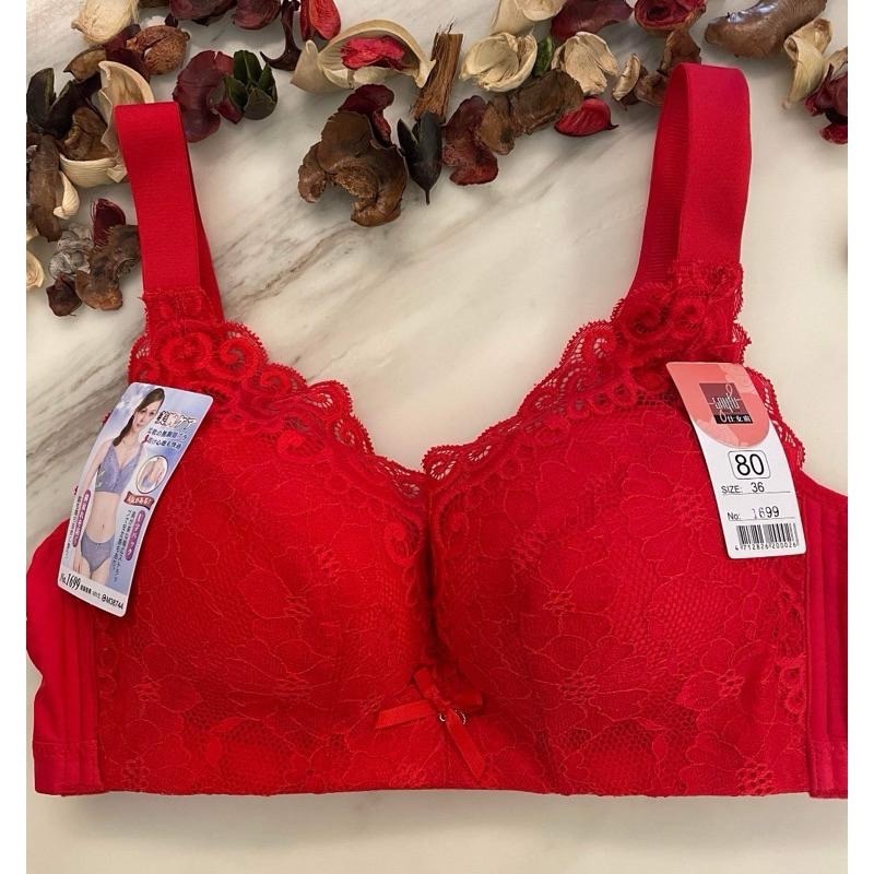 『利好』快速出貨 C罩杯 無鋼圈👍柔軟蕾絲 親膚舒適 舒適透氣‼️寬肩帶減壓設計👍#1699-細節圖3