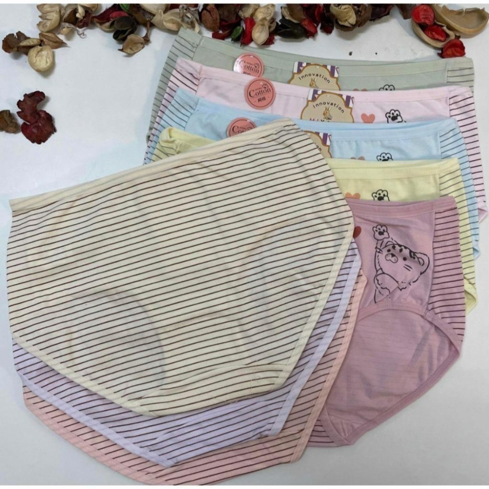 『利好』快速出貨 🐈可愛95%棉質內褲❤️少女款 兒童內褲 吸汗包臀 一整天舒適乾爽✅#9133 9156-細節圖3
