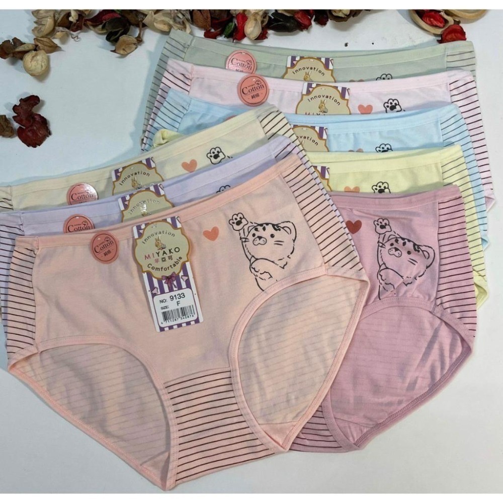 『利好』快速出貨 🐈可愛95%棉質內褲❤️少女款 兒童內褲 吸汗包臀 一整天舒適乾爽✅#9133 9156-細節圖4