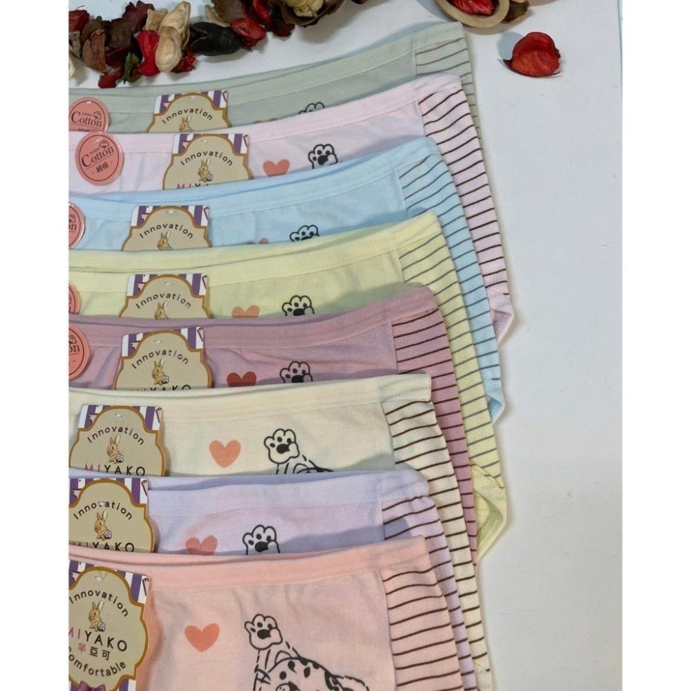 『利好』快速出貨 🐈可愛95%棉質內褲❤️少女款 兒童內褲 吸汗包臀 一整天舒適乾爽✅#9133 9156-細節圖6