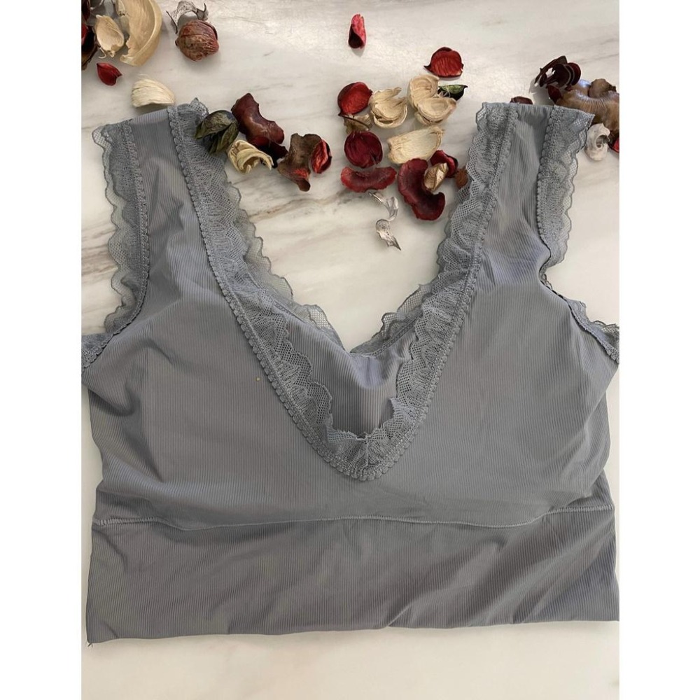 『利好』快速 B.C.D運動內衣、涼感內衣👉微長寬版型 舒適穩定 不跑位‼️蕾絲領口袖口柔軟舒適‼️小可愛內衣#013-細節圖3