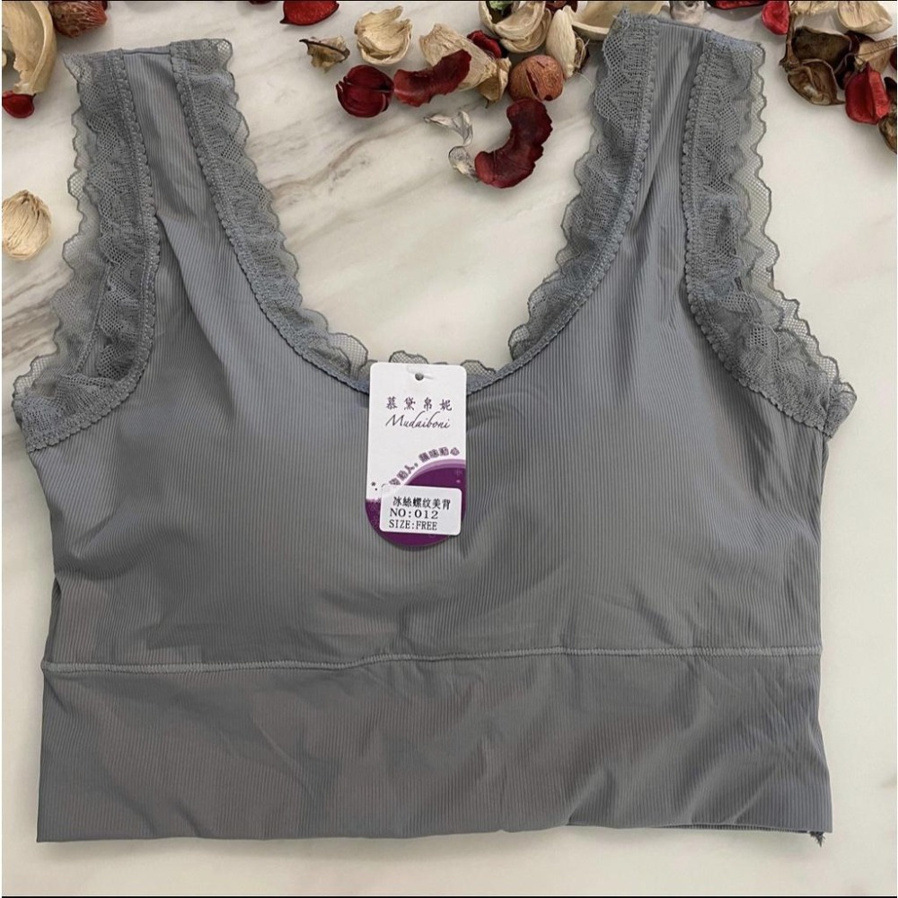 『利好』快速 B.C.D運動內衣、涼感內衣👉微長寬版型 舒適穩定 不跑位‼️蕾絲領口袖口柔軟舒適‼️小可愛內衣#013-細節圖7