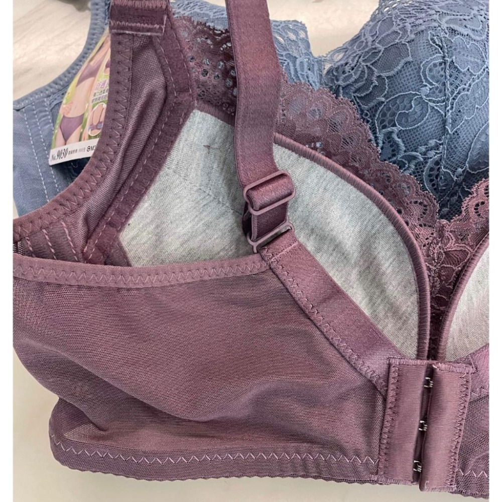 『利好』快速出貨 B罩杯 無鋼圈➡️下墊1.5cm 貼身零壓迫👍舒適美背 彈力透氣背片 修飾曲線❤️#9030-細節圖5