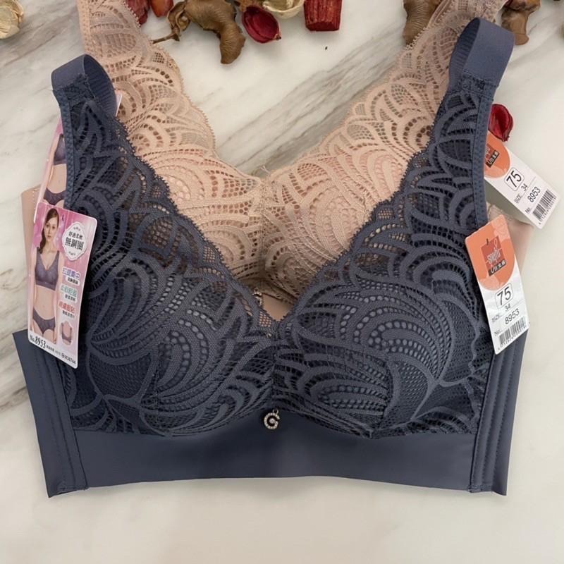 『利好』快速出貨 無鋼圈B罩杯 背部無痕不勒痕👍 墊2公分 👉柔軟棉墊軟Q 斜邊加高包覆😍#8953-細節圖2