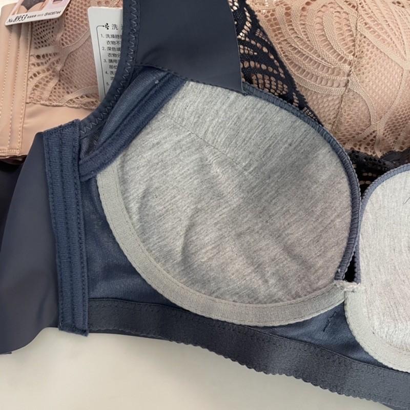 『利好』快速出貨 無鋼圈B罩杯 背部無痕不勒痕👍 墊2公分 👉柔軟棉墊軟Q 斜邊加高包覆😍#8953-細節圖4