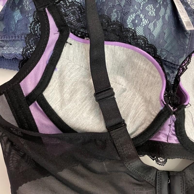 『利好』快速出貨 B罩杯軟鋼圈👉墊2公分 非常柔軟😍 斜邊加高 寬版3排扣#8577-細節圖2