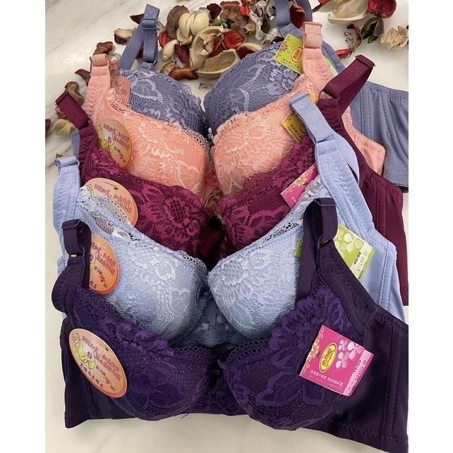 『利好』快速出貨 D罩杯 立體薄襯內衣 🌸🌼夏季清爽顏色 斜邊加高3排扣（立體均墊）#13101-細節圖5