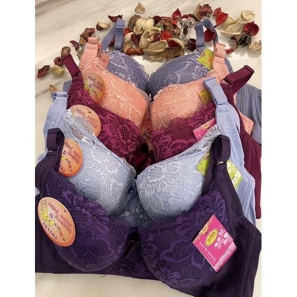 『利好』快速出貨 D罩杯 立體薄襯內衣 🌸🌼夏季清爽顏色 斜邊加高3排扣（立體均墊）#13101-細節圖6