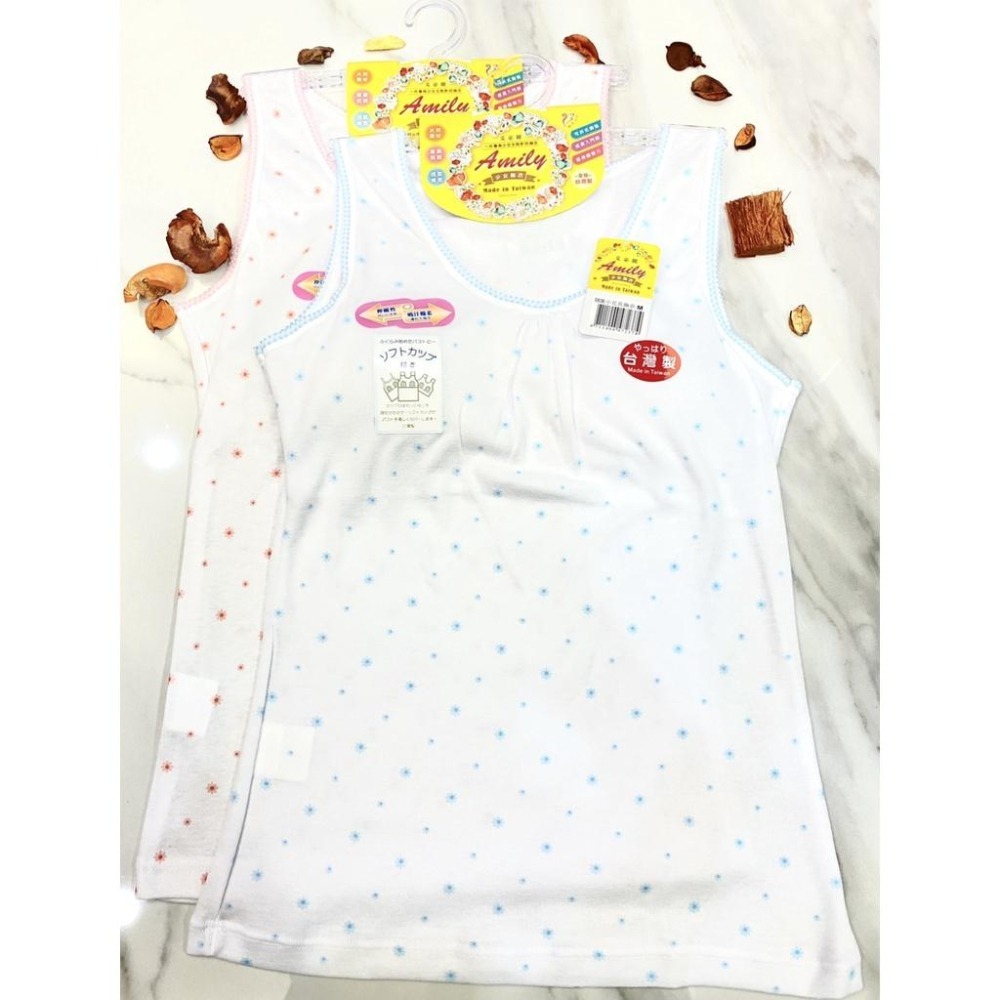 『利好』快速出貨 點點款 台灣製 學生款 少女款 👙成長型胸衣 👉長版胸衣/長版內襯/長版背心/少女內衣#0836-細節圖7