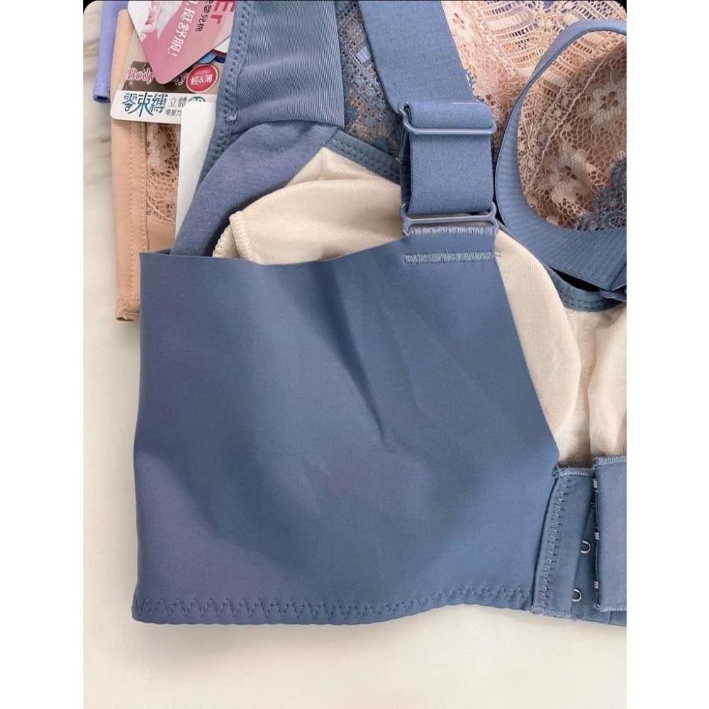 『利好』快速 無鋼圈 親膚裸感內衣（集中服貼 無束縛感）高質感材質、耐穿透氣、背部無痕不擠肉肉👍#8019-8018-細節圖5