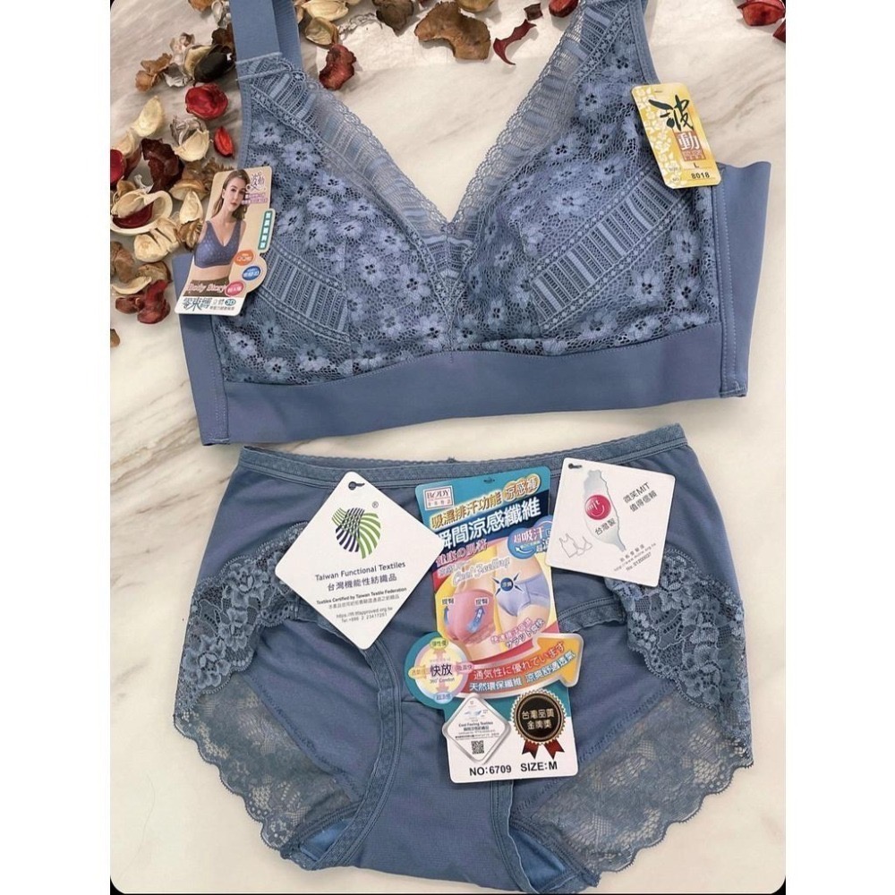 『利好』快速 無鋼圈 親膚裸感內衣（集中服貼 無束縛感）高質感材質、耐穿透氣、背部無痕不擠肉肉👍#8019-8018-細節圖8