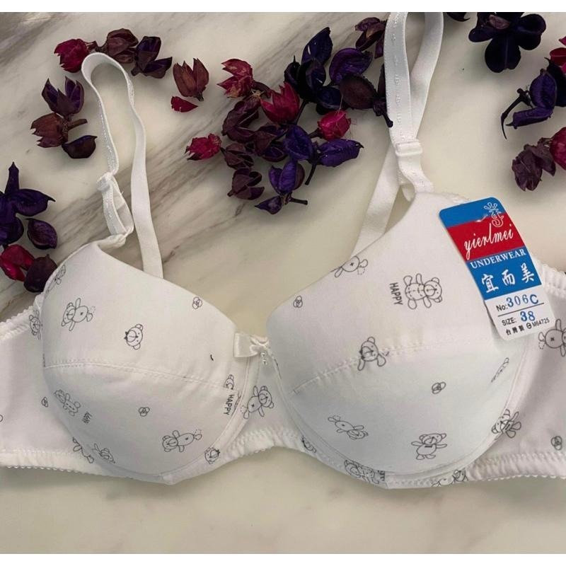 『利好』快速出貨 台灣製 成長型軟鋼圈 少女型學生型棉質內衣👙 C罩杯34～40#306C-細節圖5
