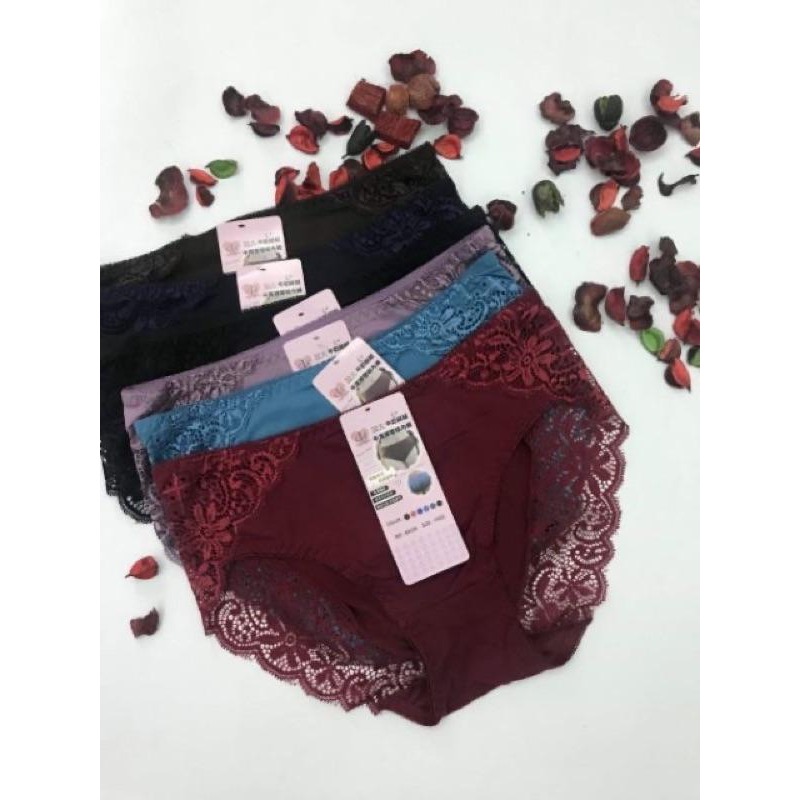 『利好』快速出貨 中腰柔棉質無痕內褲 彈性好 無痕 吸汗（建議28-35腰）#6635-細節圖3