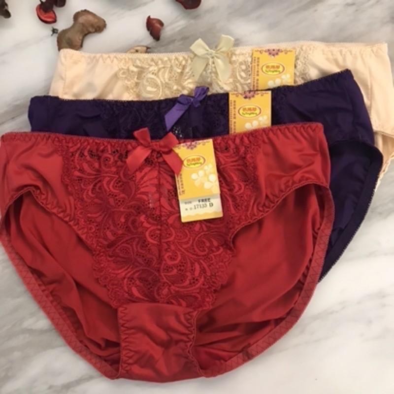 『利好』快速出貨 🌺挑色區🌺 中腰絲質內褲 建議28-34腰#17133-細節圖2