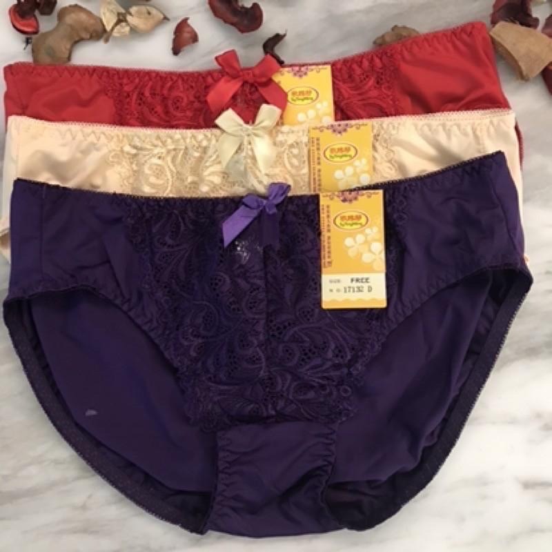 『利好』快速出貨 🌺挑色區🌺 中腰絲質內褲 建議28-34腰#17133-細節圖3