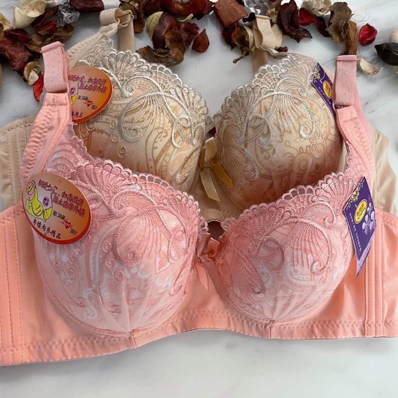 『利好』快速出貨 🔥新色上架🔥D罩杯 立體薄襯內衣（一體成型）寬版3排扣#13588-細節圖2