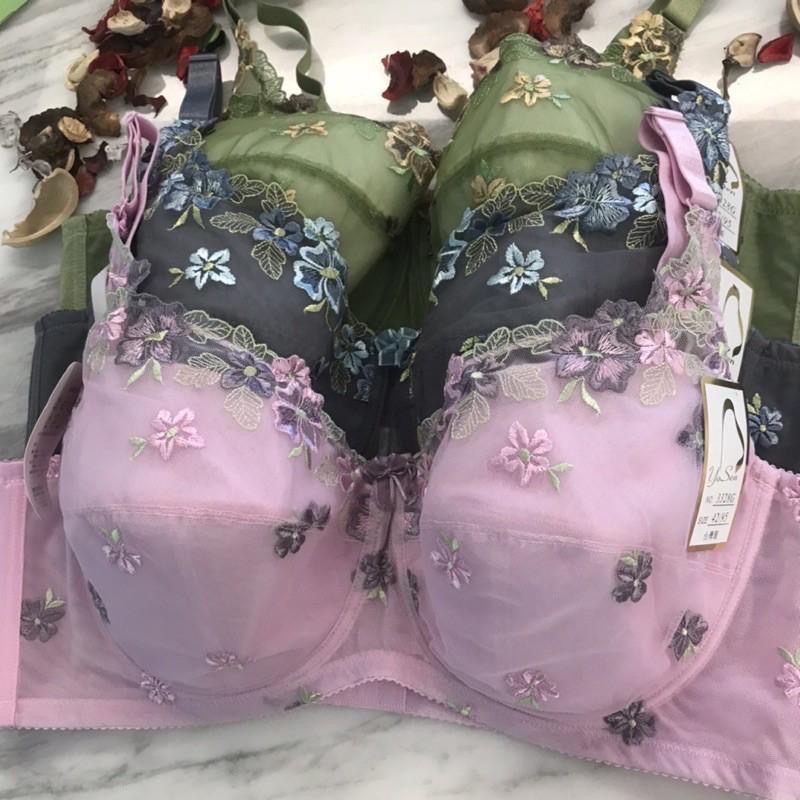 『利好』快速出貨 臺灣製 G罩杯 大罩杯內衣（4排扣）穩定度高 蕾絲非常精緻👉非常輕、涼❤️#3328-細節圖4